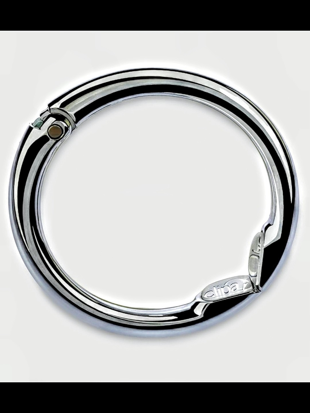 Clipa2 Bag Hanger in Polished Hematite Up To 33 Lbs